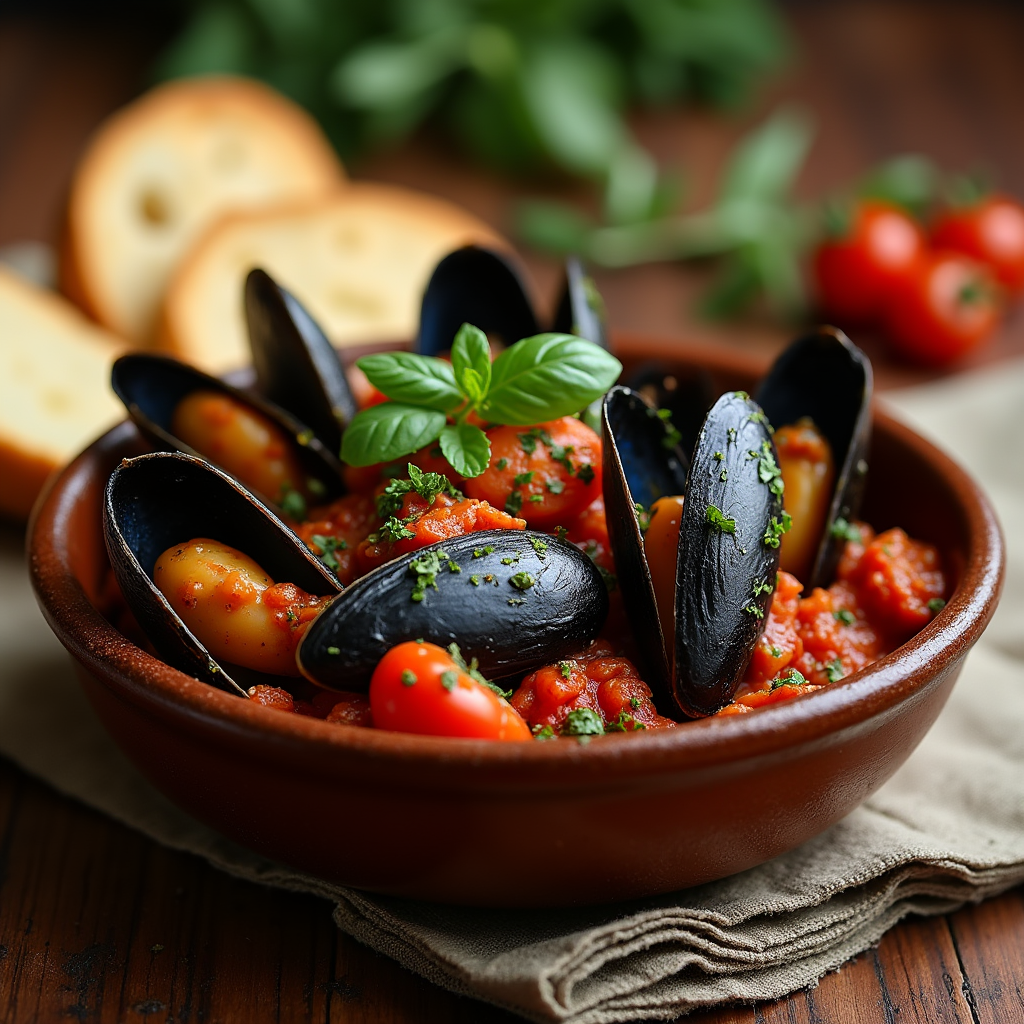 Mussels Marinara