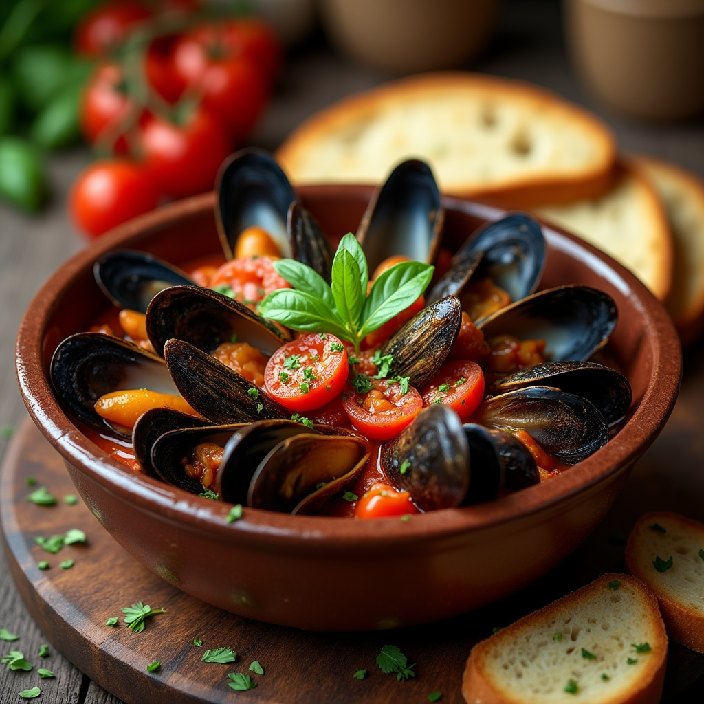 Mussels Marinara