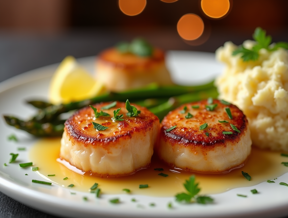 Scallops are a delicious seafood choice for dinner