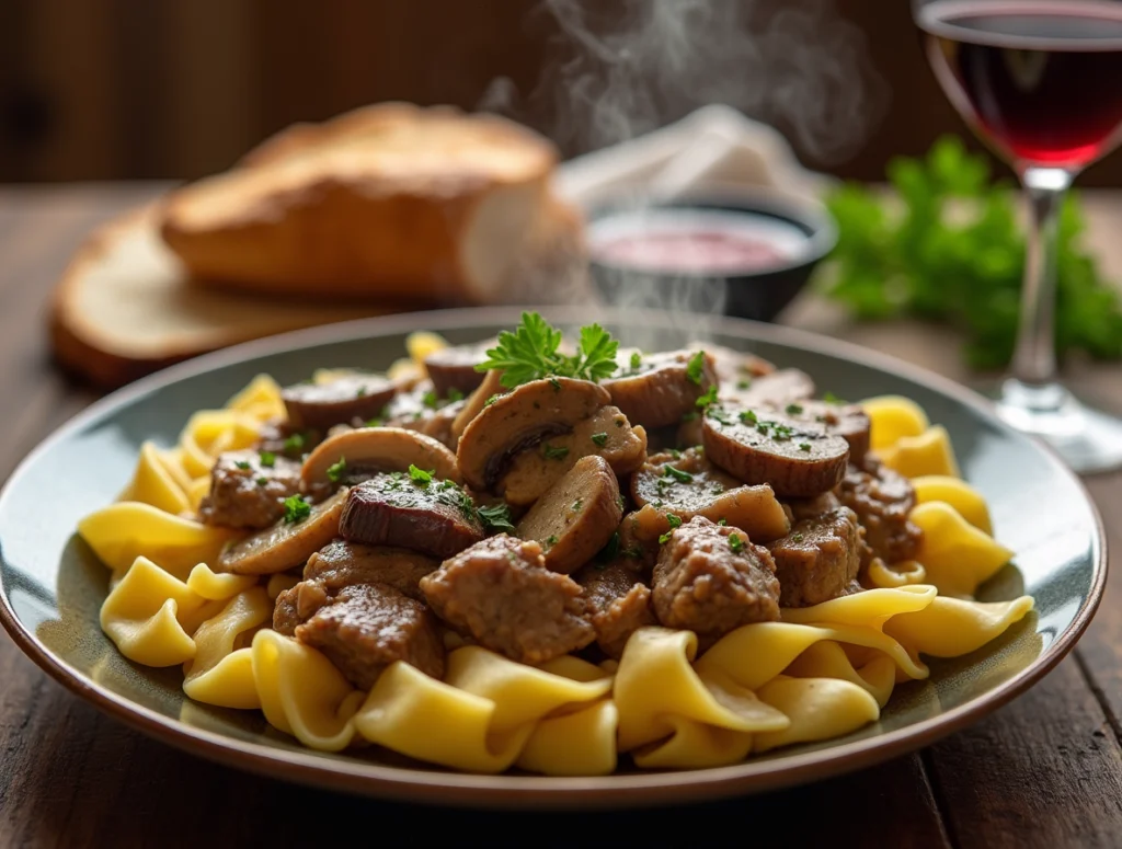 Beef Stroganoff Recipe