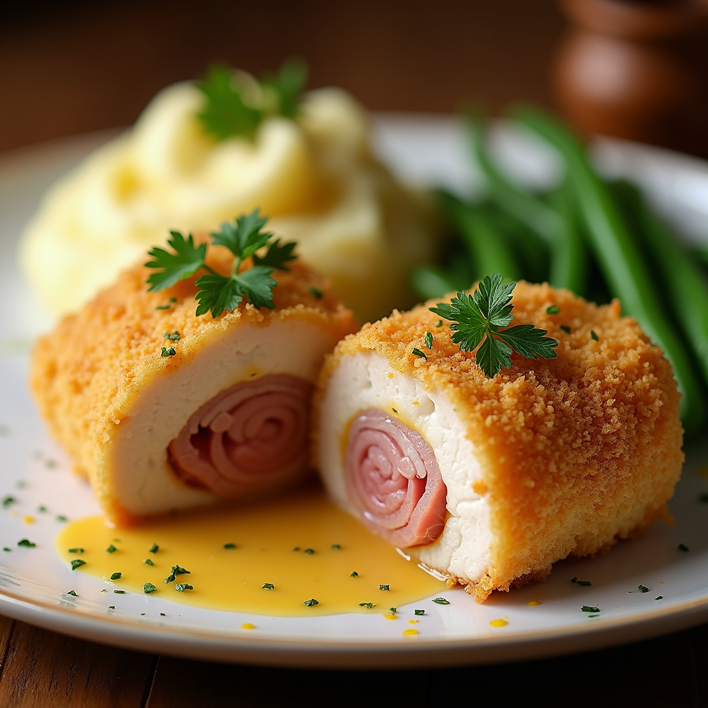 Chicken cordon bleu