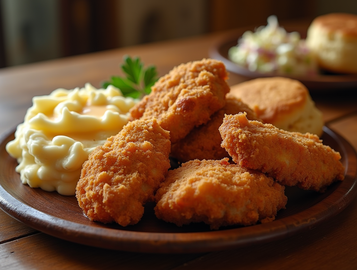 Southern fried chicken